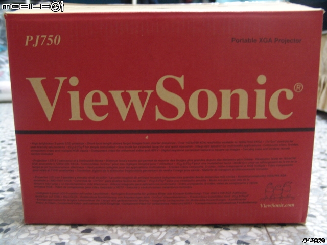 [分享]VIEWSONIC PJ750 投影機