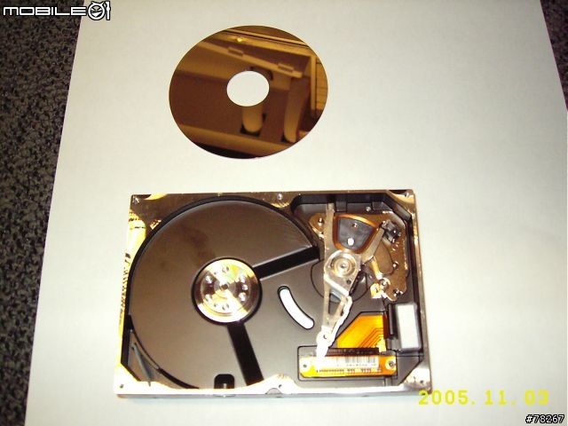 硬碟內部探索