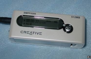[分享]Creative Digital MP3 Player FX200