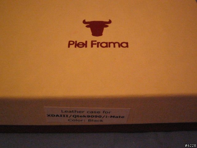 剛收到的 Piel Frama 牛皮皮套 for XDA 2s/ Dopod 700