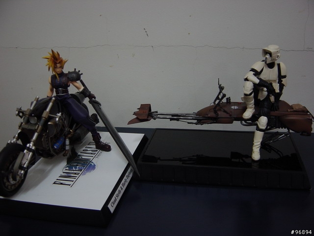 新入荷： 星際大戰 GGS Scout trooper on speeder bike statue