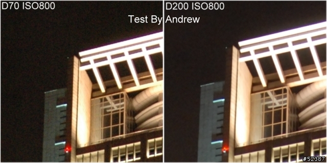 [非專業]D200 VS D70 夜拍雜訊實測