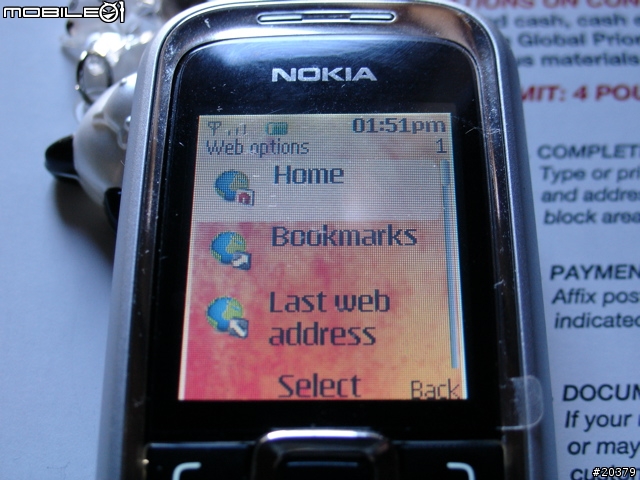 第一次在NOKIA區貼圖 - Nokia 6111 - 圖補齊了…