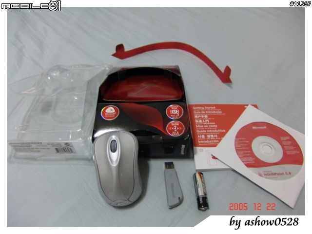 [年未搶積分大作戰]Microsoft Wireless Notebook Laser Mouse 6000《無線迅雷鯊 6000》