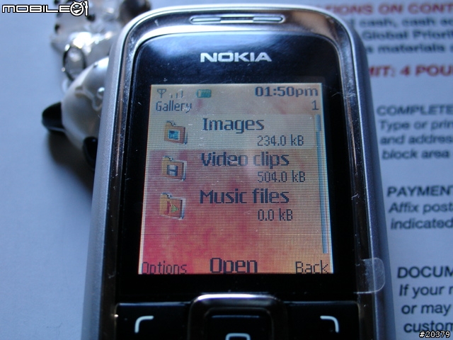 第一次在NOKIA區貼圖 - Nokia 6111 - 圖補齊了…