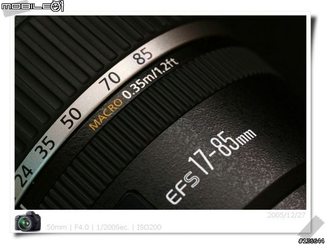[分享] Canon 17-85 IS USM 入手篇