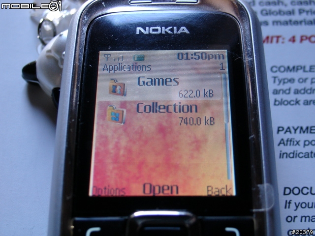 第一次在NOKIA區貼圖 - Nokia 6111 - 圖補齊了…