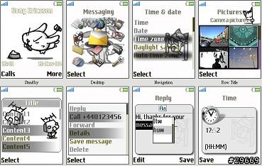 [W800i] 主題~ 12/5 動物小畫廊!