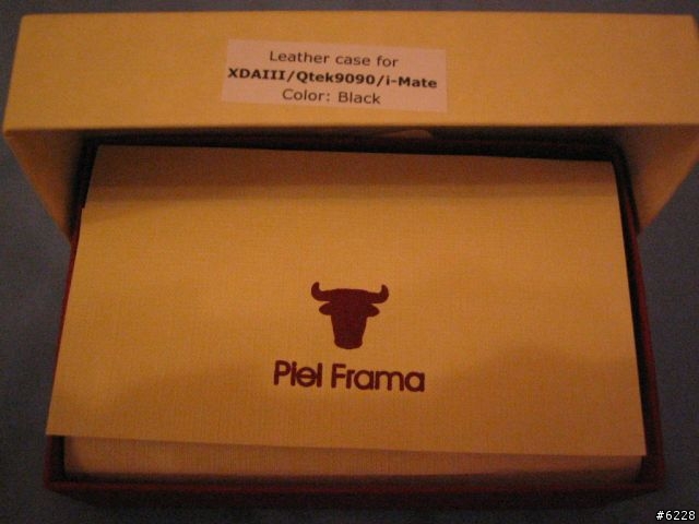 剛收到的 Piel Frama 牛皮皮套 for XDA 2s/ Dopod 700