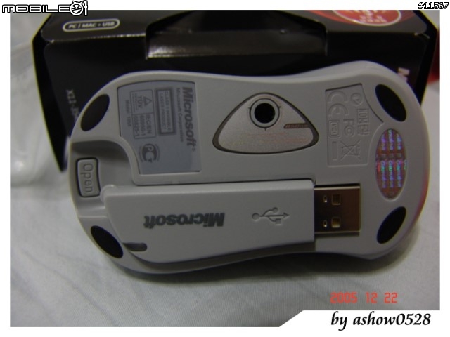 [年未搶積分大作戰]Microsoft Wireless Notebook Laser Mouse 6000《無線迅雷鯊 6000》