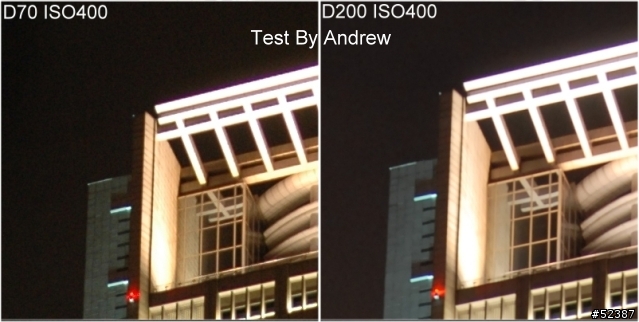 [非專業]D200 VS D70 夜拍雜訊實測