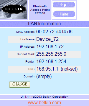 [分享] Belkin的藍芽AP(內建USB列印伺服器)
