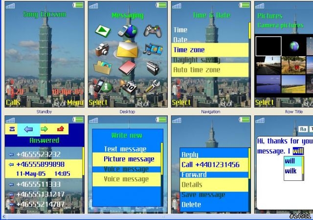 [分享W900i] Taipei 101 主題分享