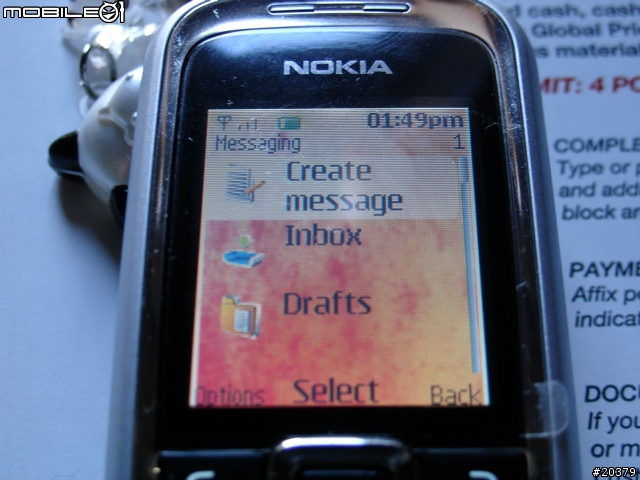 第一次在NOKIA區貼圖 - Nokia 6111 - 圖補齊了…