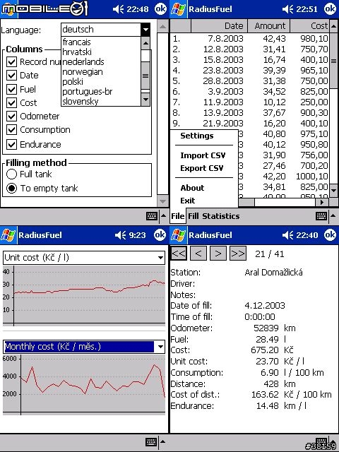 [推薦] 好用的計算加油里程軟體RadiusFuel 1.3新版來了！