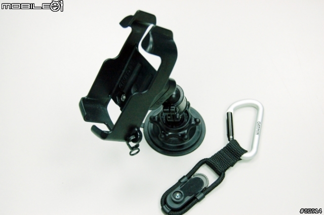 [分享]Garmin eTrex系列配件（鐵索扣夾+擋風玻璃固定座）入手