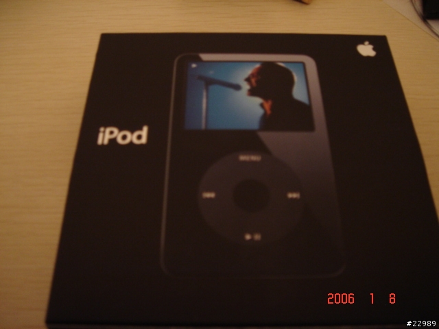 我的全黑ipod video 30g