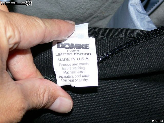[分享]DOMKE F-5X BLACK/WHITE HOUSE 入手!(圖多)