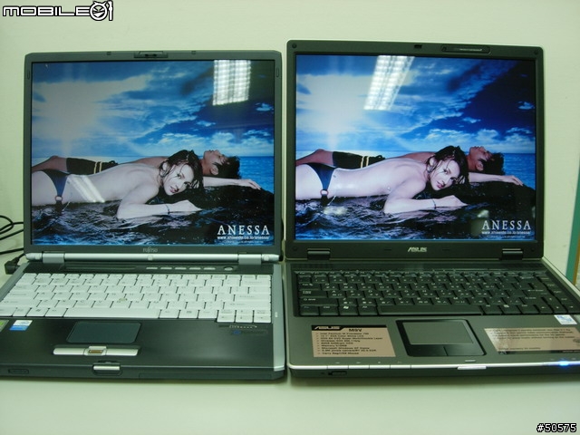 [分享] ASUS M9V v.s. Fujitsu s7010 小測