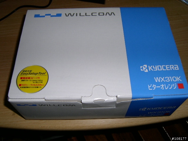 日本京瓷PHS手機WX310K不負責入手報告!有圖