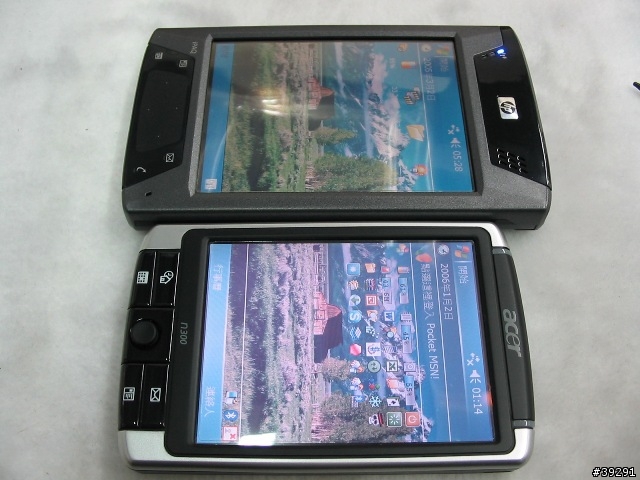 [分享] Acer n300 與 HP iPAQ hx4700 之螢幕簡易比較