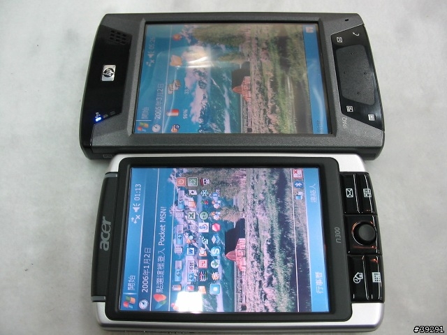 [分享] Acer n300 與 HP iPAQ hx4700 之螢幕簡易比較