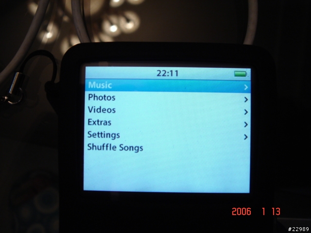 我的全黑ipod video 30g