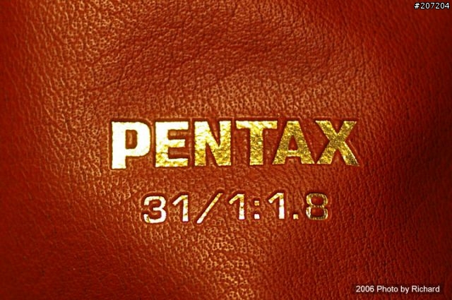 [分享]31mm limited...我的第一隻pentax鏡頭