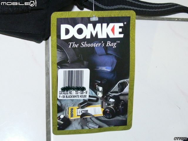 [分享]DOMKE F-5X BLACK/WHITE HOUSE 入手!(圖多)