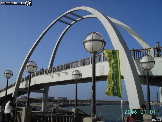 彰化-芳苑-王功漁港的新地標-有特色大橋(聽說還得過建築大賞)
