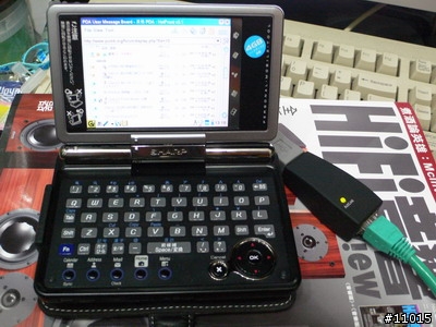 分享我的新toys (USB-LAN)!