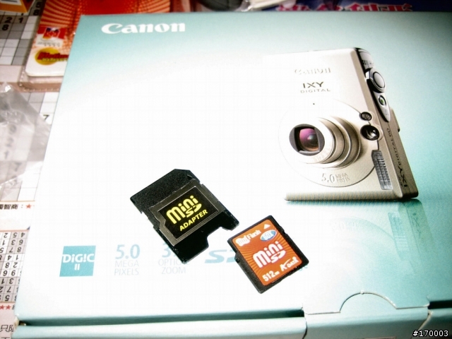 Canon IXY DIGITAL 60 購買記