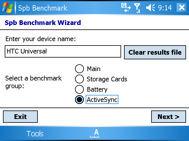 [WM5 教學 - 進階篇] 測試 Pocket PC 的效能與電力 (5)