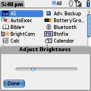 [Palm 教學] 自動調整螢幕與鍵盤背光 - BrightCam (16)