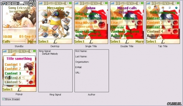 [K700i]DEATH NOTE..[更新了- -"]