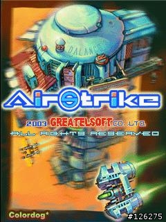 再來一款飛機遊戲...類似雷神~~也是用pda螢幕直接控制