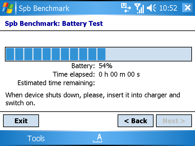 [WM5 教學 - 進階篇] 測試 Pocket PC 的效能與電力 (5)