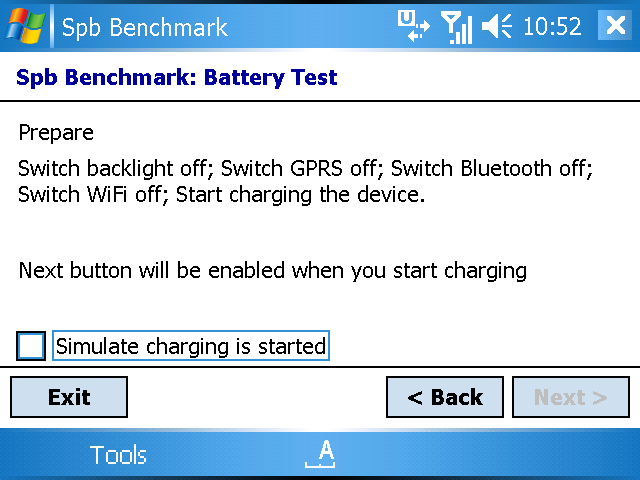[WM5 教學 - 進階篇] 測試 Pocket PC 的效能與電力 (5)