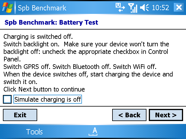 [WM5 教學 - 進階篇] 測試 Pocket PC 的效能與電力 (5)