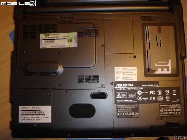 [極美分享]ASUS V6J雙核心處理器NB