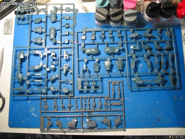 [高難度的逸品!?] 第五彈 1/100 電腦戰機 TEMJIN 747j [SHADOW] 限定版 模型製作