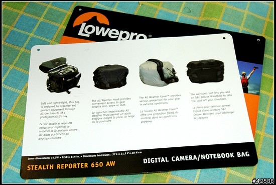 [lowepro包]650AW & 75AW
