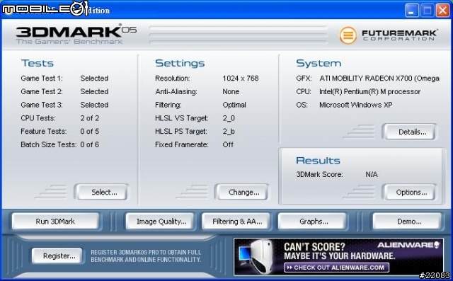 [分享]3Dmark05實測acer3212+X700-64mb