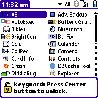 [Palm 教學] 快速顯示各種狀態的免費軟體 - KeyGuardTime+ (15)