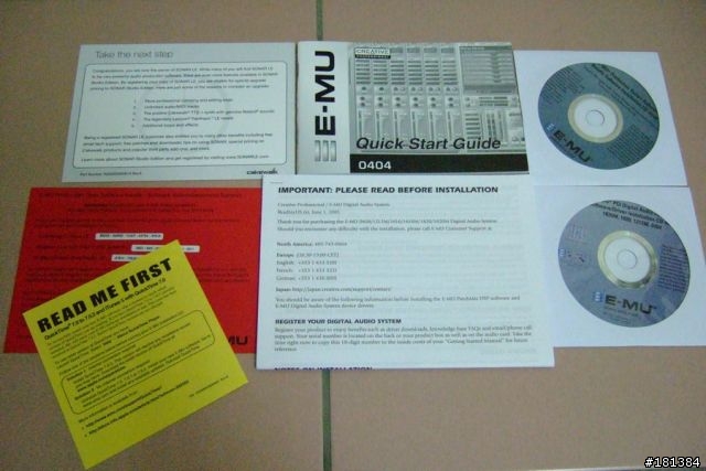 [Creative Professional] E-MU 0404 PCI Digital Audio System