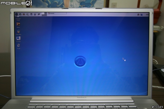 [經驗分享] Linux on PowerBook G4 17''   （圖出沒注意~）