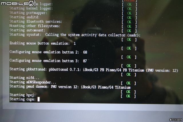 [經驗分享] Linux on PowerBook G4 17''   （圖出沒注意~）