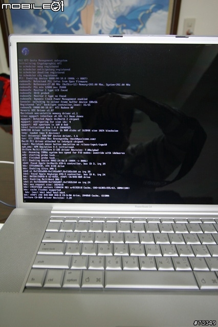 [經驗分享] Linux on PowerBook G4 17''   （圖出沒注意~）