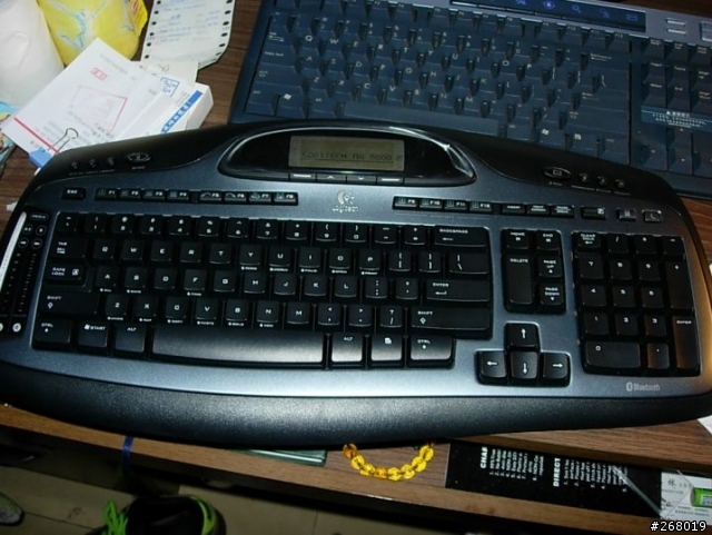 剛buy的logitech 藍牙無綫鍵鼠套裝mx5000～圖賞～～～～～