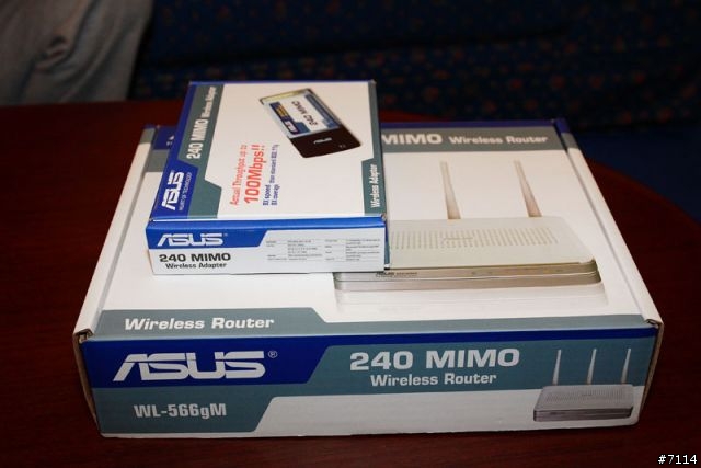 [簡單心得]華碩 WL-566gM MIMO 無線路由器高速連線初體驗(增加802.11g模式測試）